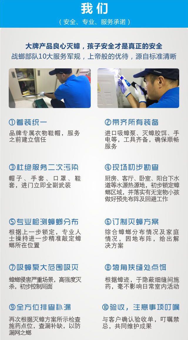 战螂到家服务