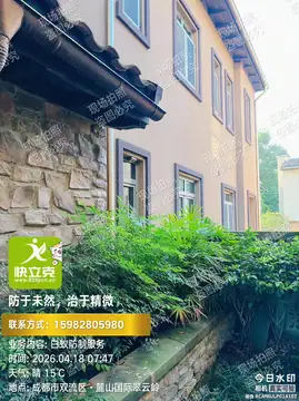 园区外围除四害：绿化带与孳生地处理